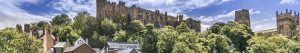 an aerial photo of Durham UK
